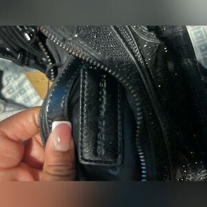 Glow-in-the-dark Rhinestone Crossbody Bag